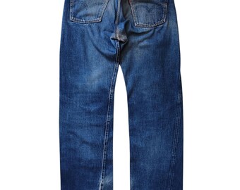 【美品】 W32 LEVI’S 55501 501XX selvedge Levi's◇55501/501XX/1955年モデル/復刻/デニムパンツ/ボトム/32