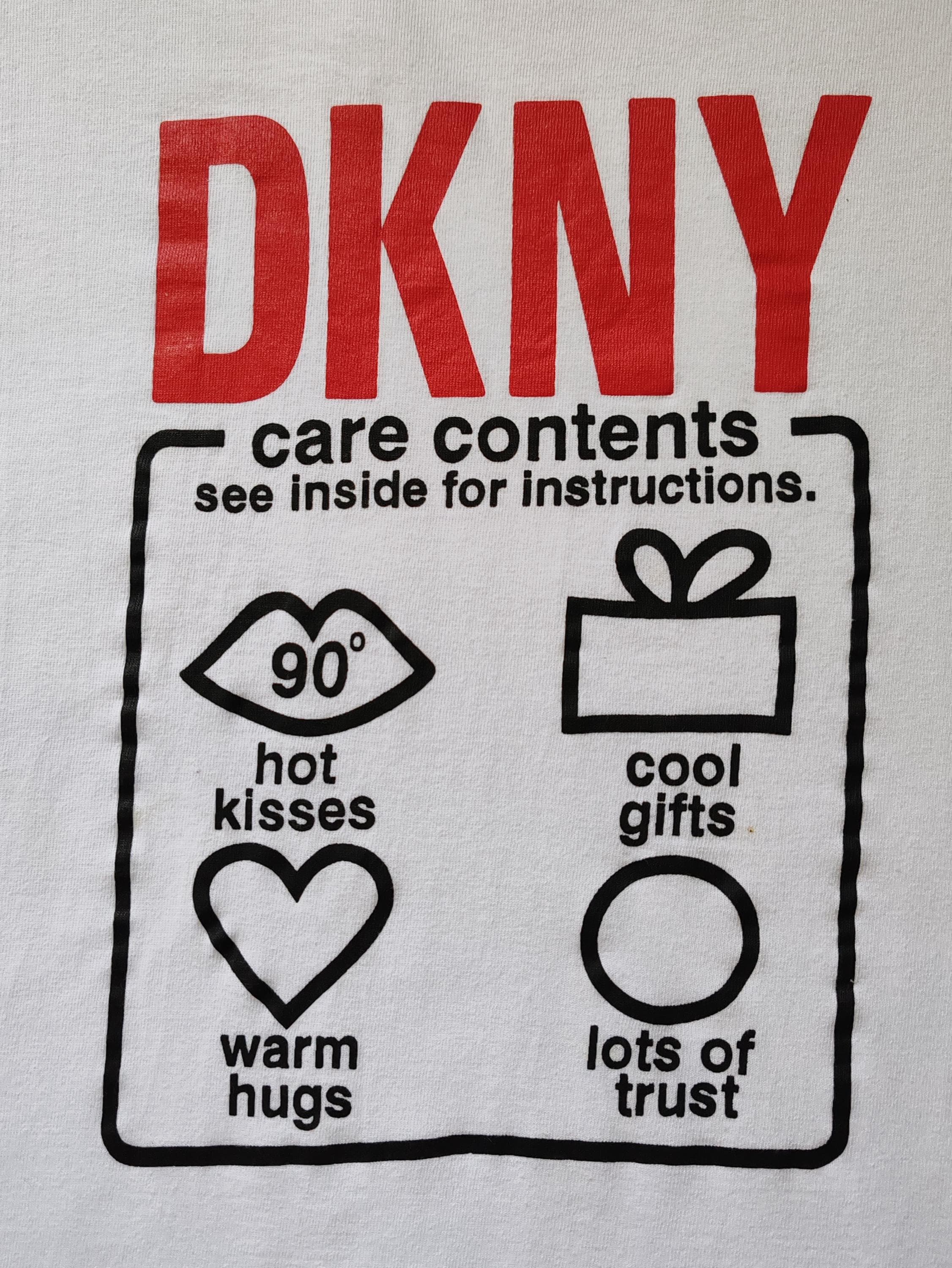 Vintage 90s DKNY Jeans T Shirt Medium 1990s Donna Karan New York 