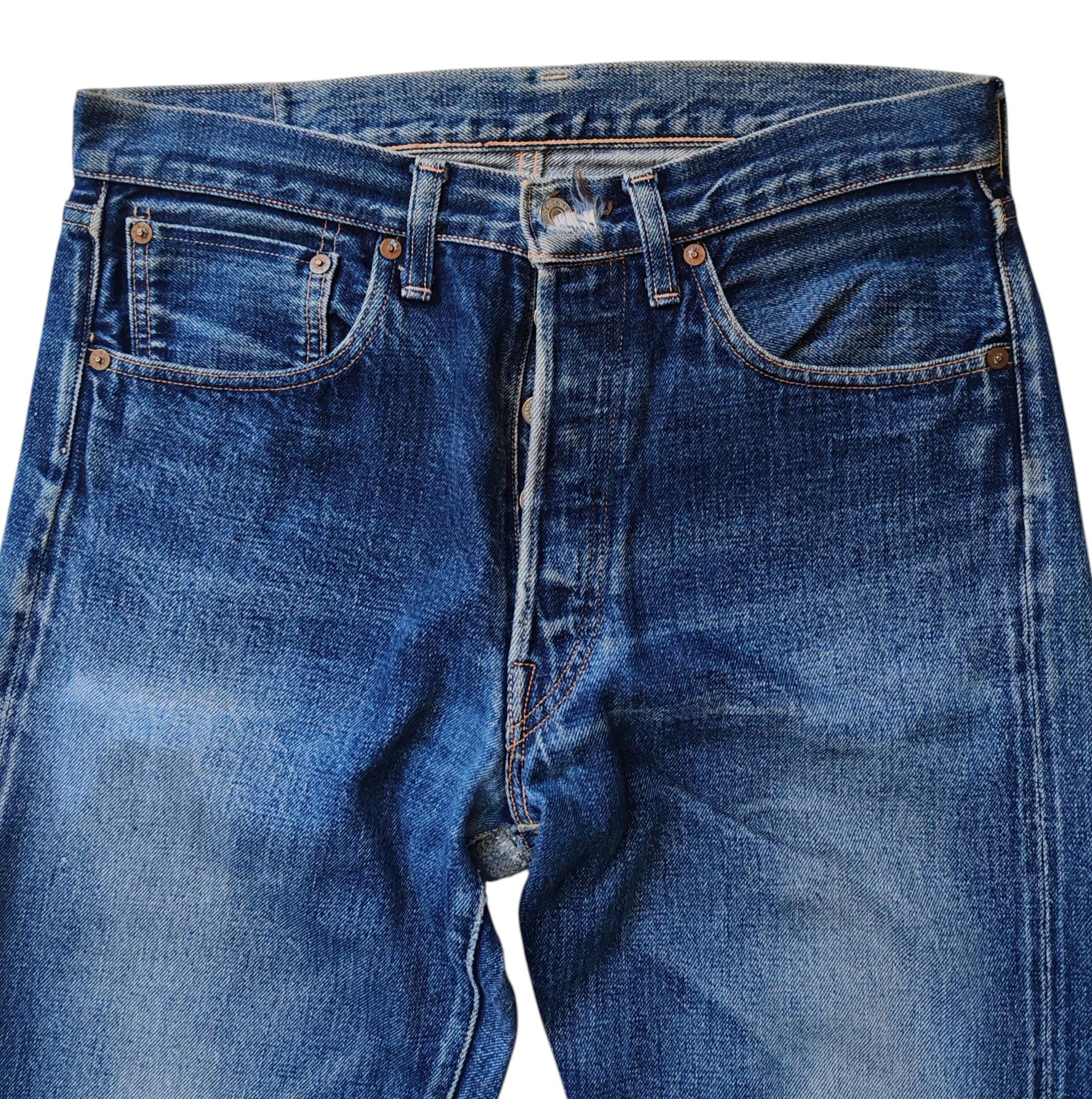 Vintage Levi's 55501 501XX Jeans Size 30 / Faded Distressed