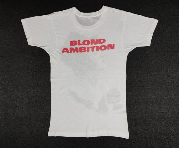 Rare 1990 Madonna Blond Ambition Vintage T shirt … - image 2