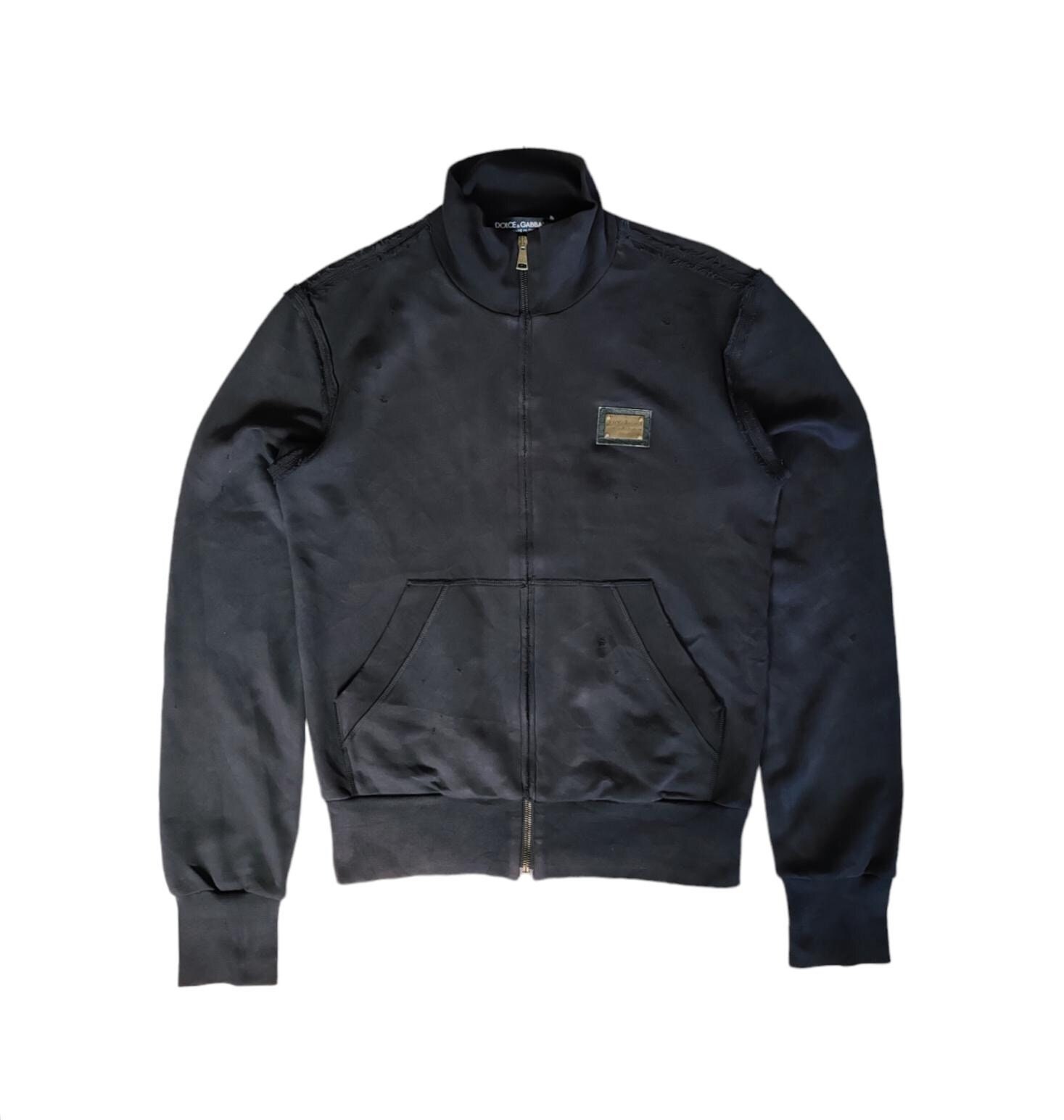Dolce and Gabbana D&G Gym Collection Distressed Style Zipper Dolce and Gabbana D&G Gym Collection Distressed Style Zipper