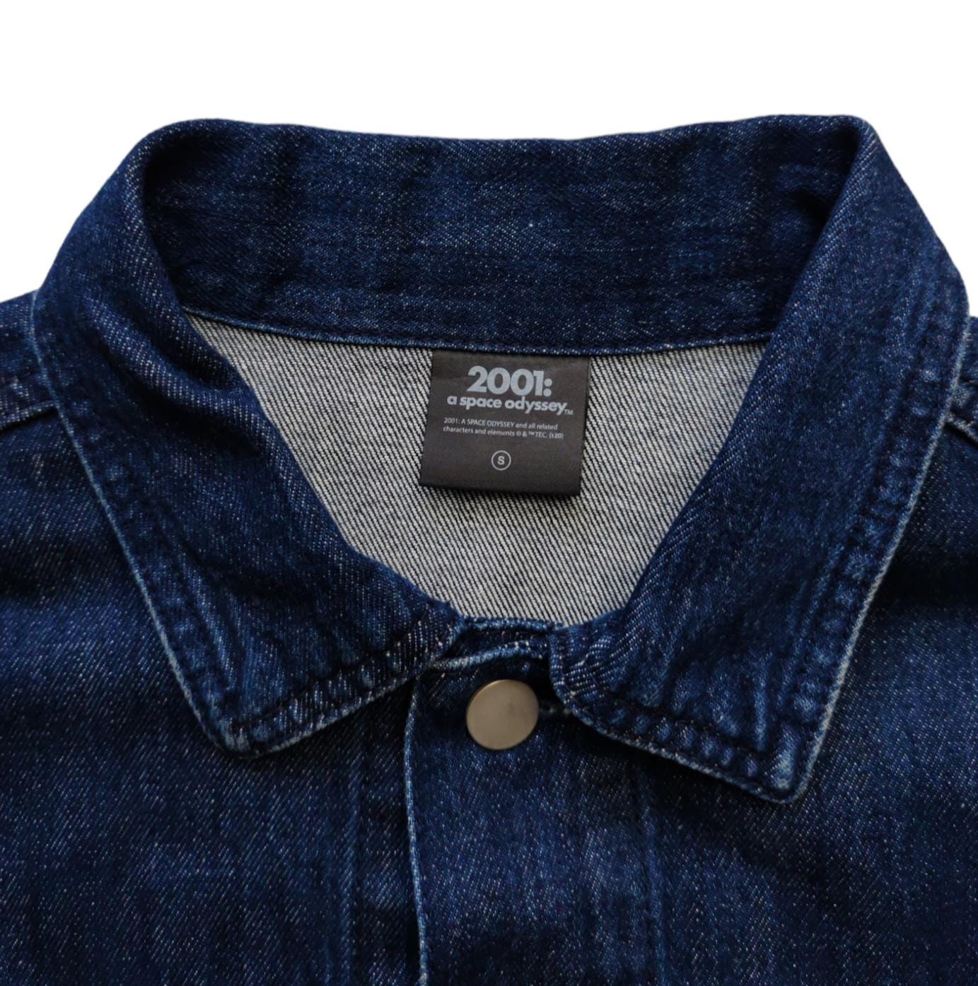 2001: A Space Odyssey Denim Jacket Size Small Rare Japan Type 1 