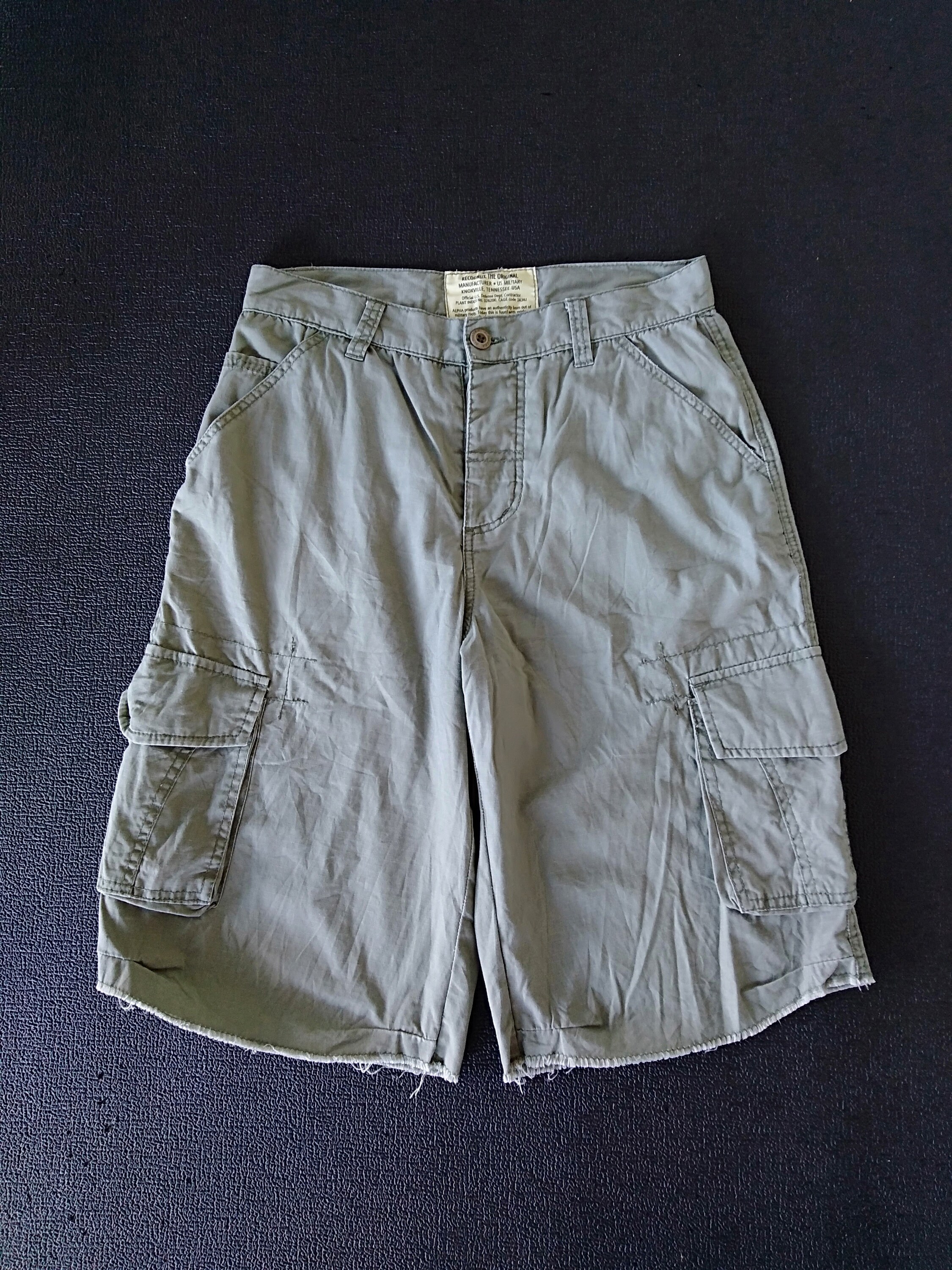 ALPHA INDUSTRIES Army Style Short Pant Men Size 30 US Army - Etsy