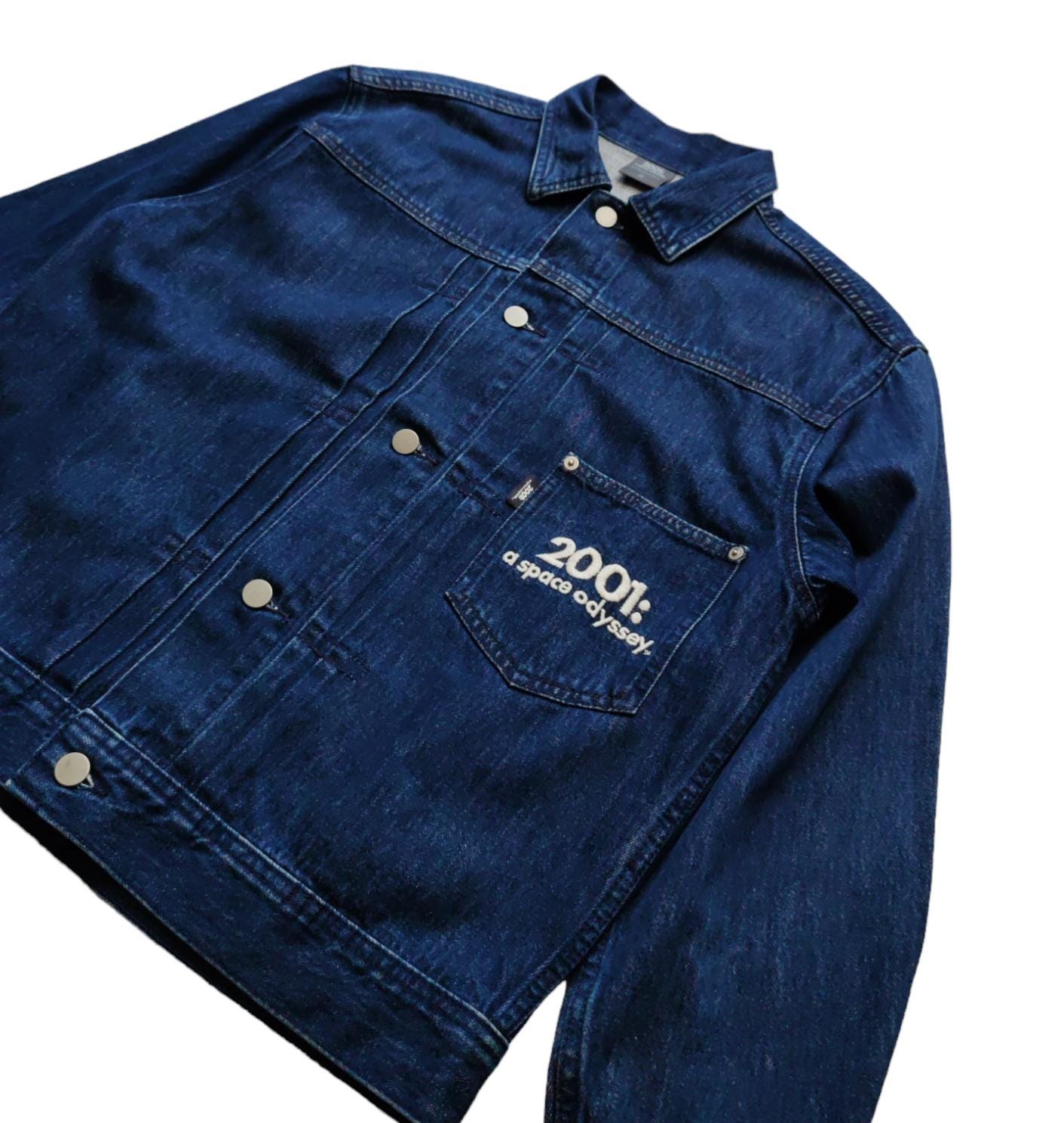2001: A Space Odyssey Denim Jacket Size Small Rare Japan Type 1 