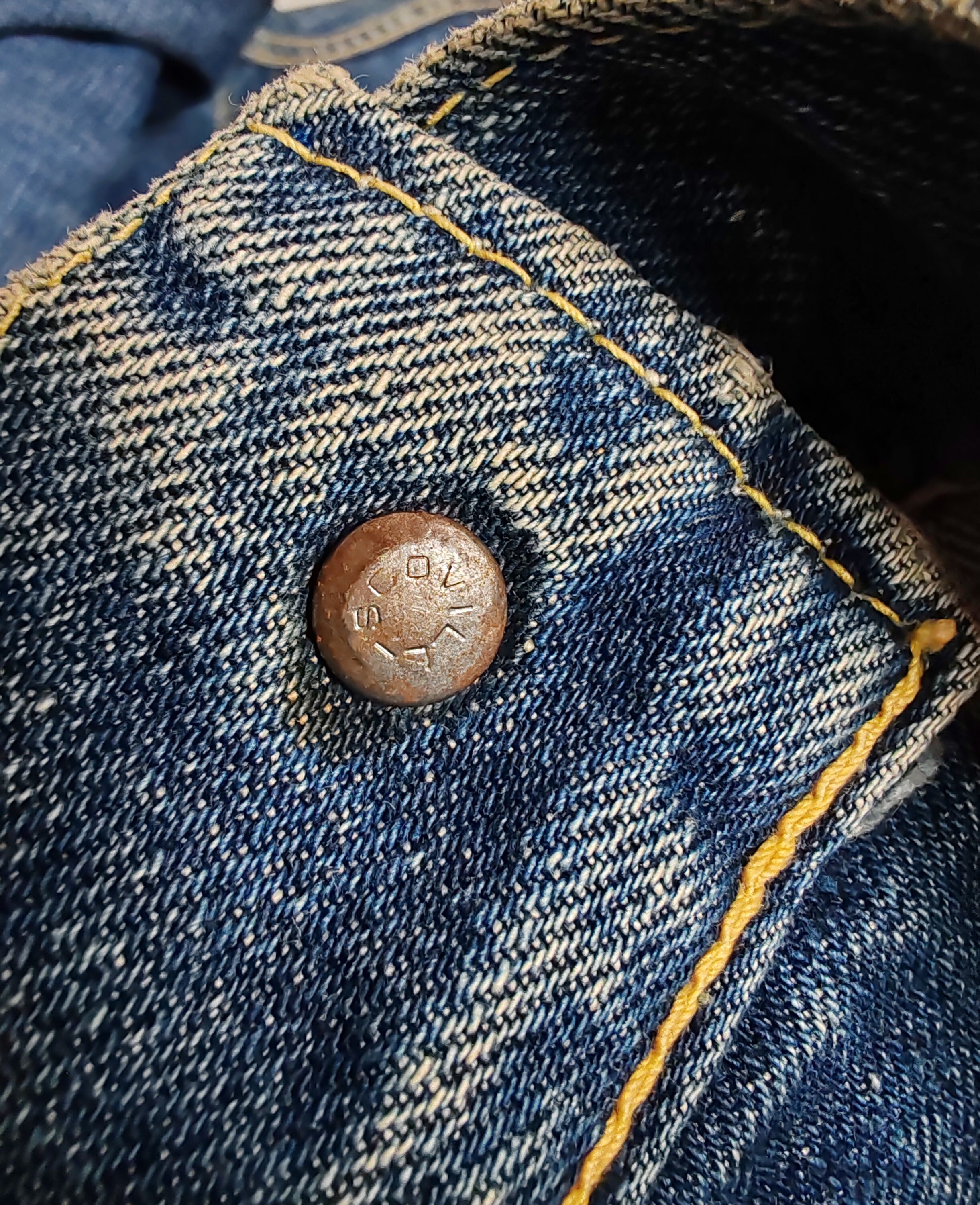 70s Big Stone Denim Vintage Faded Grunge Distressed Trucker 70s Big Stone Denim Vintage Faded Grunge Distressed Trucker