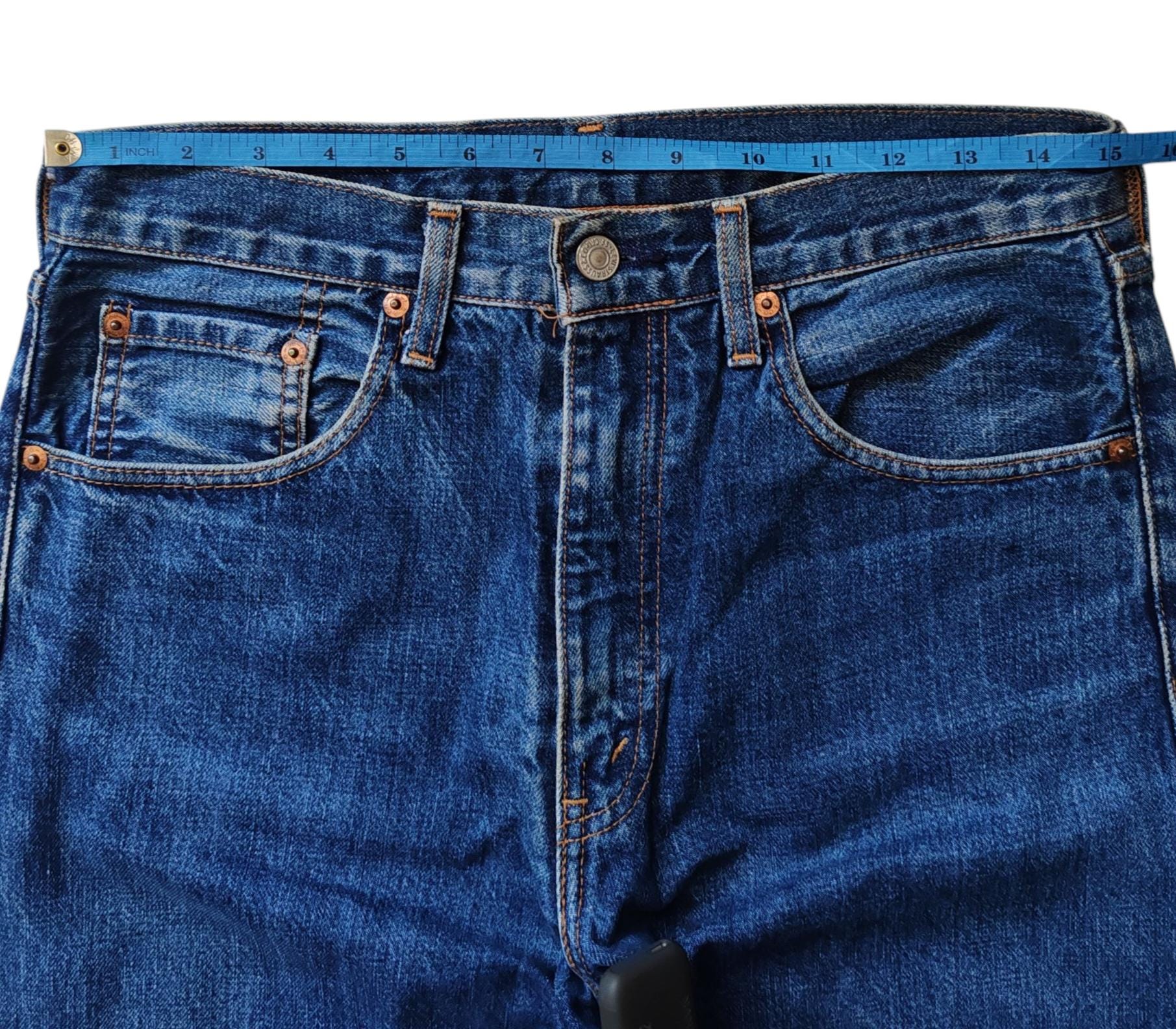 Vintage 90s Levi's 502XX Jeans Size 30 in Waist / Faded Distressed