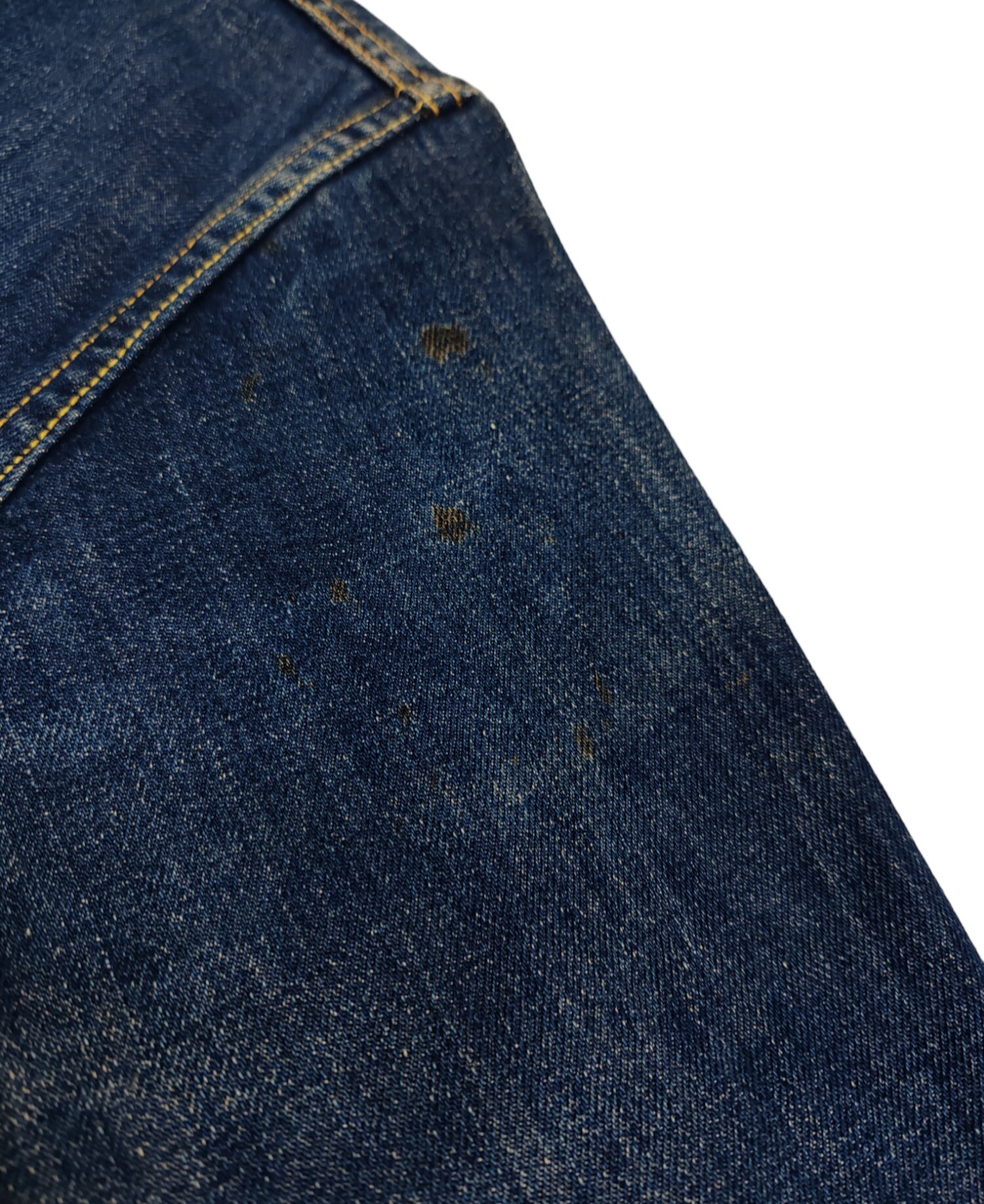 70s Big Stone Denim Vintage Faded Grunge Distressed Trucker Jacket 
