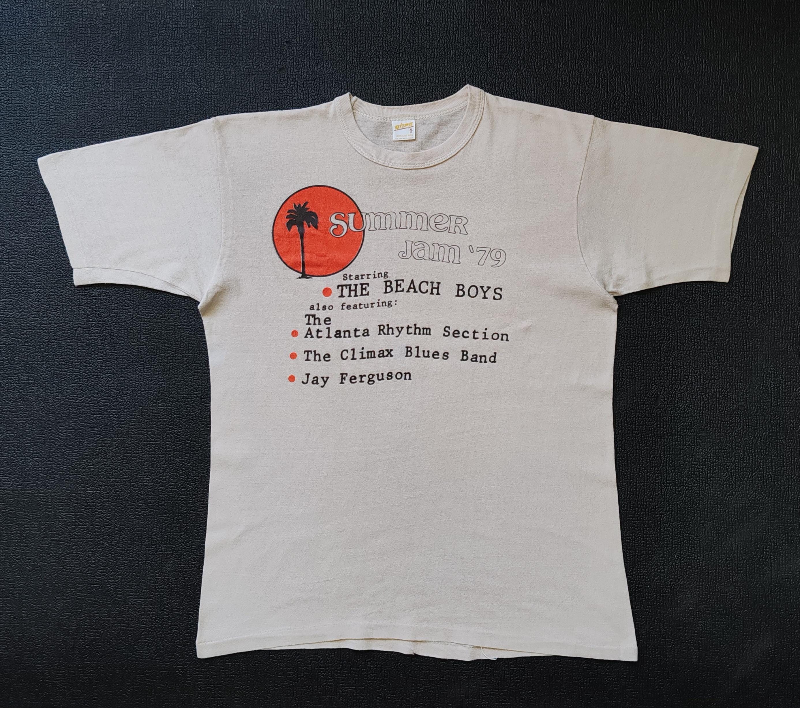 希少 1979 ザ・ビーチ・ボーイズ サマージャム ヴィンテージ Tシャツ 