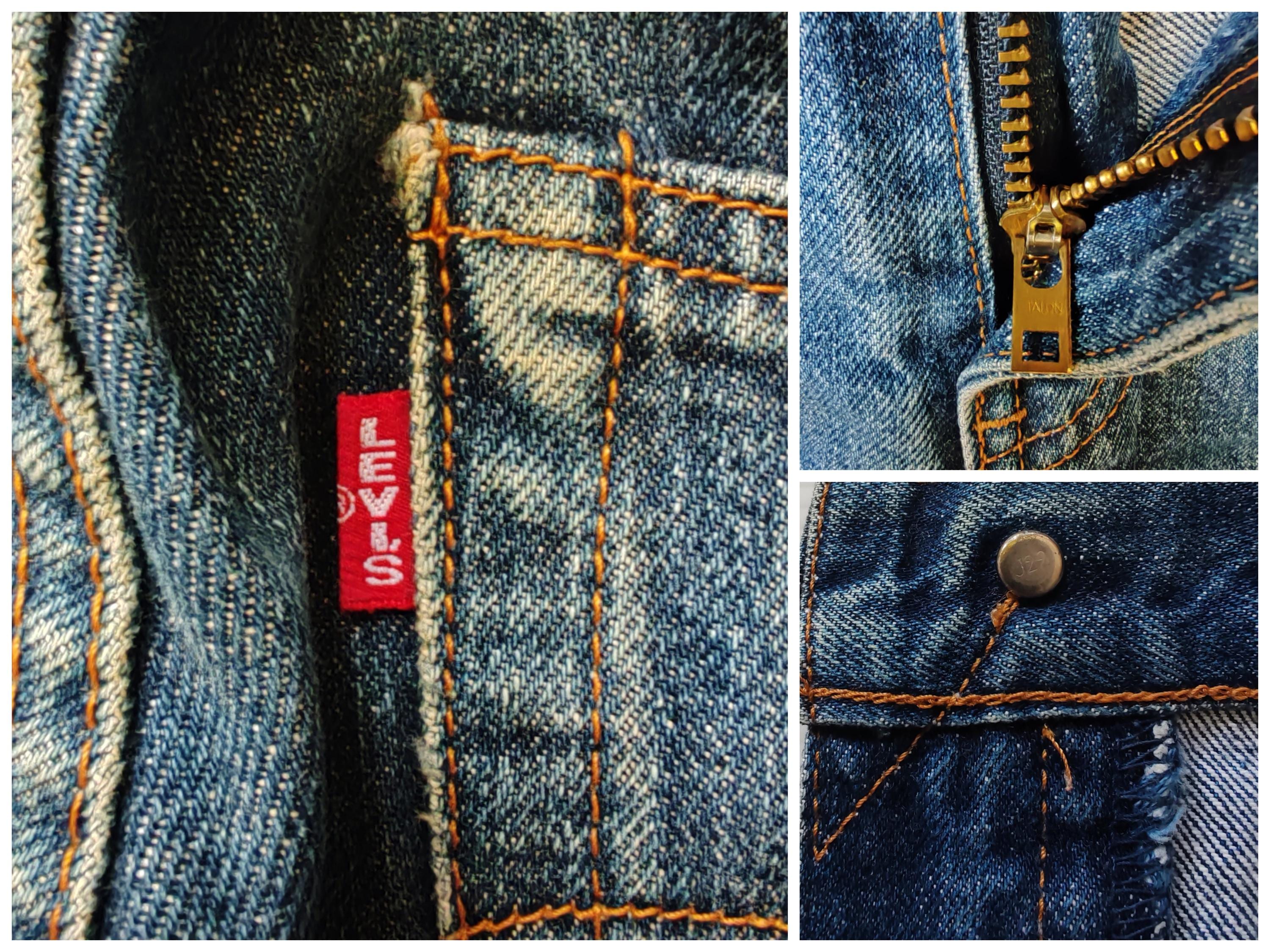Vintage 90s Levi's 502XX Jeans Size 30 in Waist / Faded Distressed