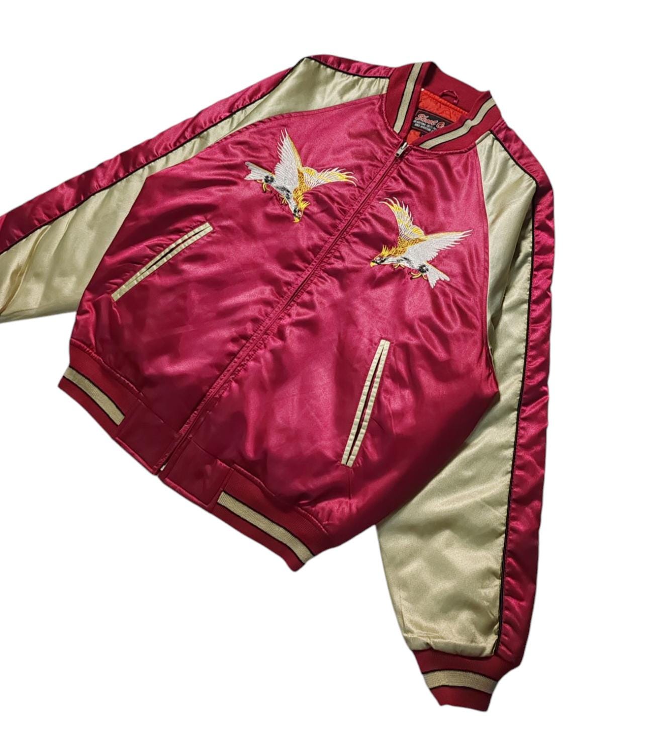 Shoot One Japanese Sukajan Jacket Size Medium Vintage
