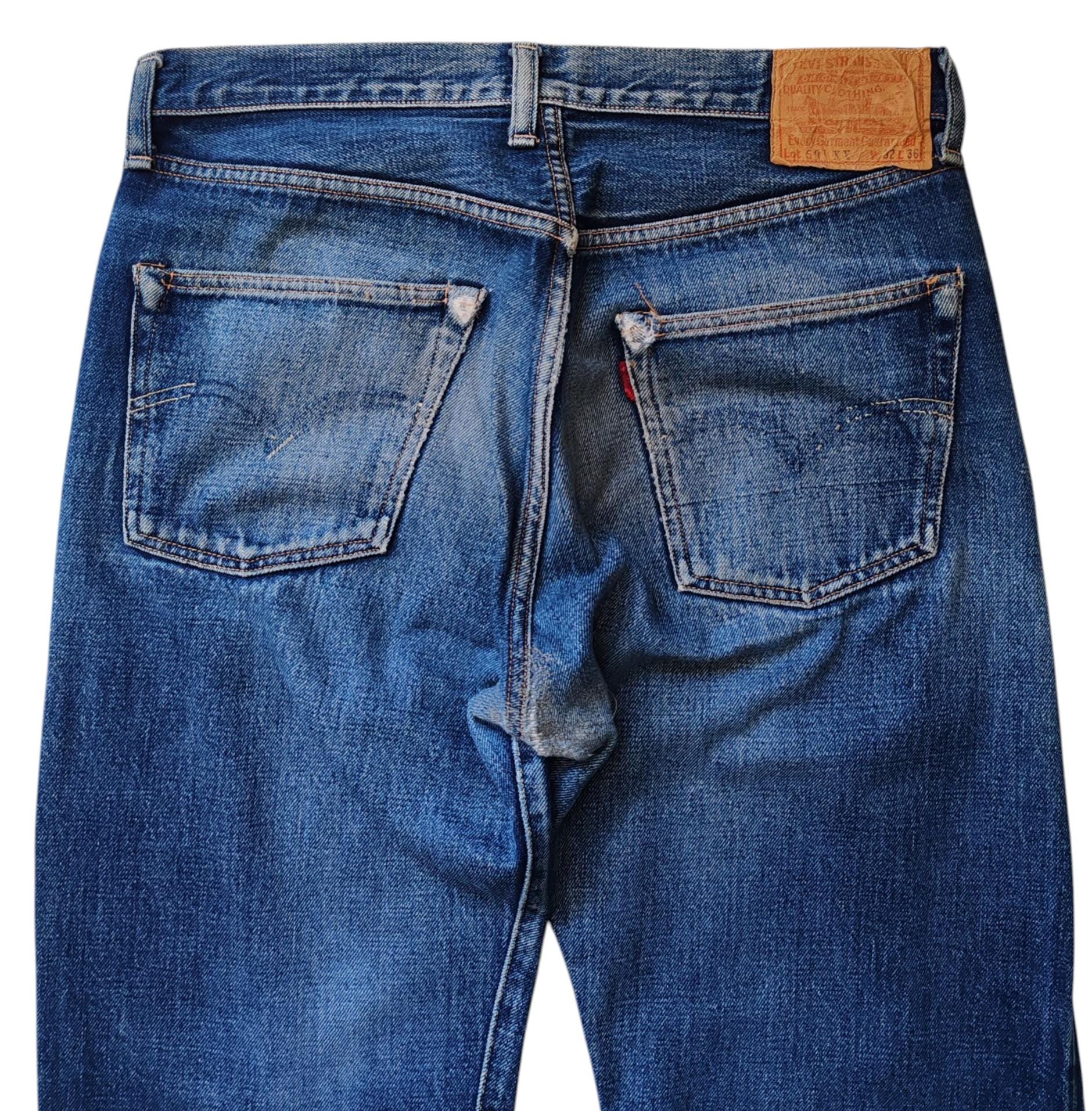 LEVI’S / 501XX 1955 555 selvedge denim 1955 501® Original Fit Men's Jeans - Dark Wash | Levi's® US