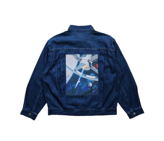 2001: A Space Odyssey Denim Jacket Size Small Rare Japan Type 1