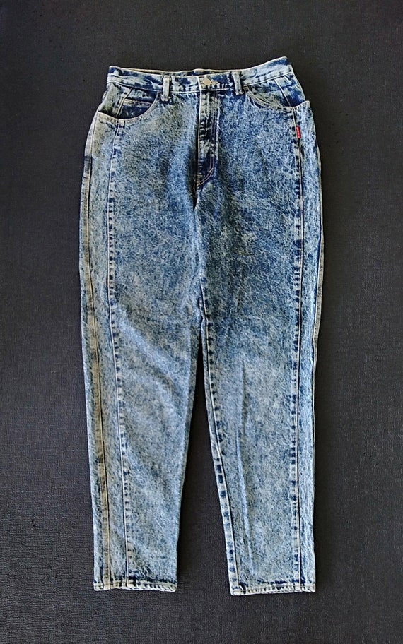 Vintage RIVER COLLECTION Jeans size 30 Acid Faded distressed Grunge streetwear hipster Loose 90s 1980s 1990s classic acidwash Hype denim