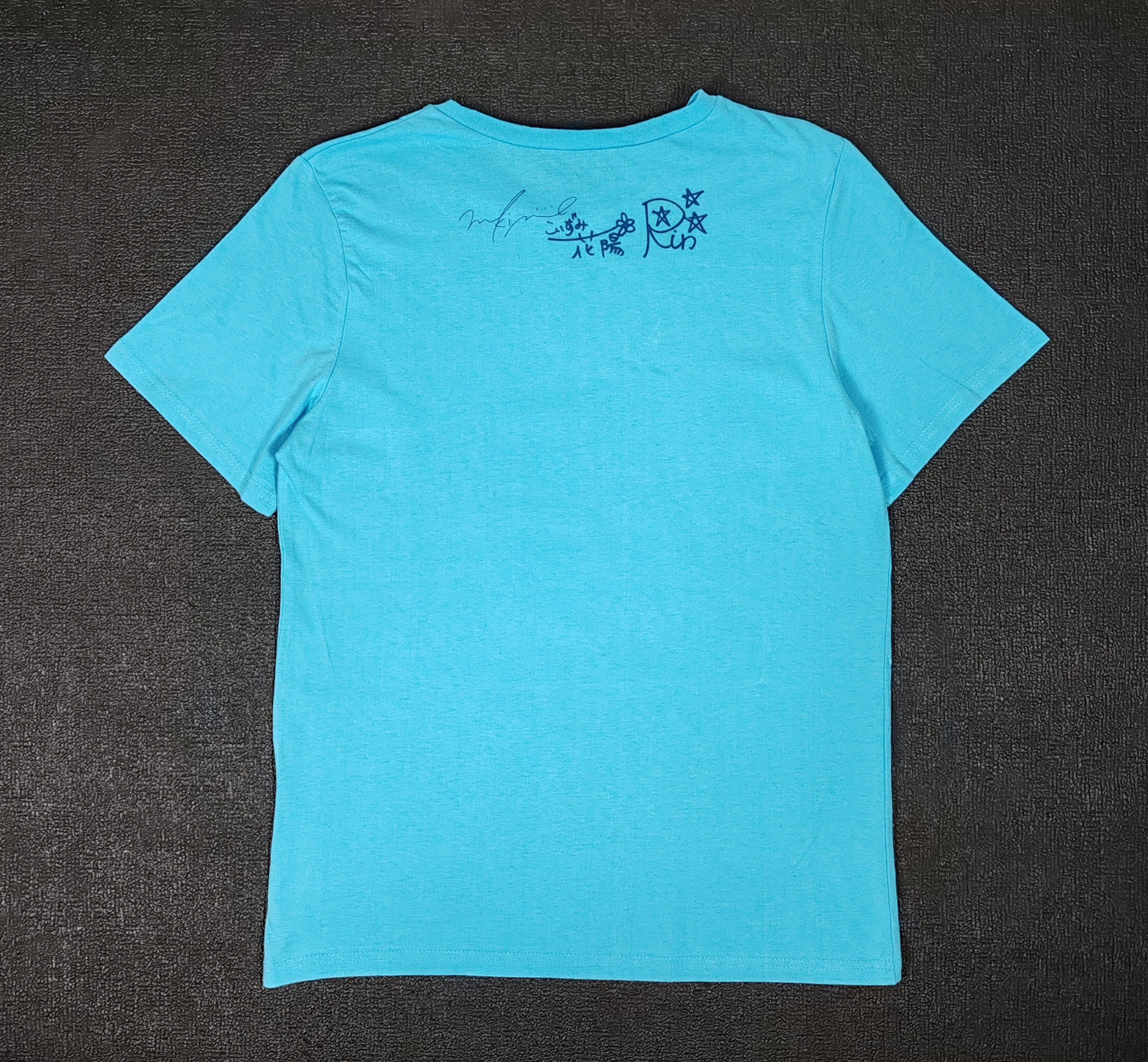sato　sweet heart shirt12-18m Satoru Gojo Hollow Purple Stone Wash T-Shirt - Jujutsu
