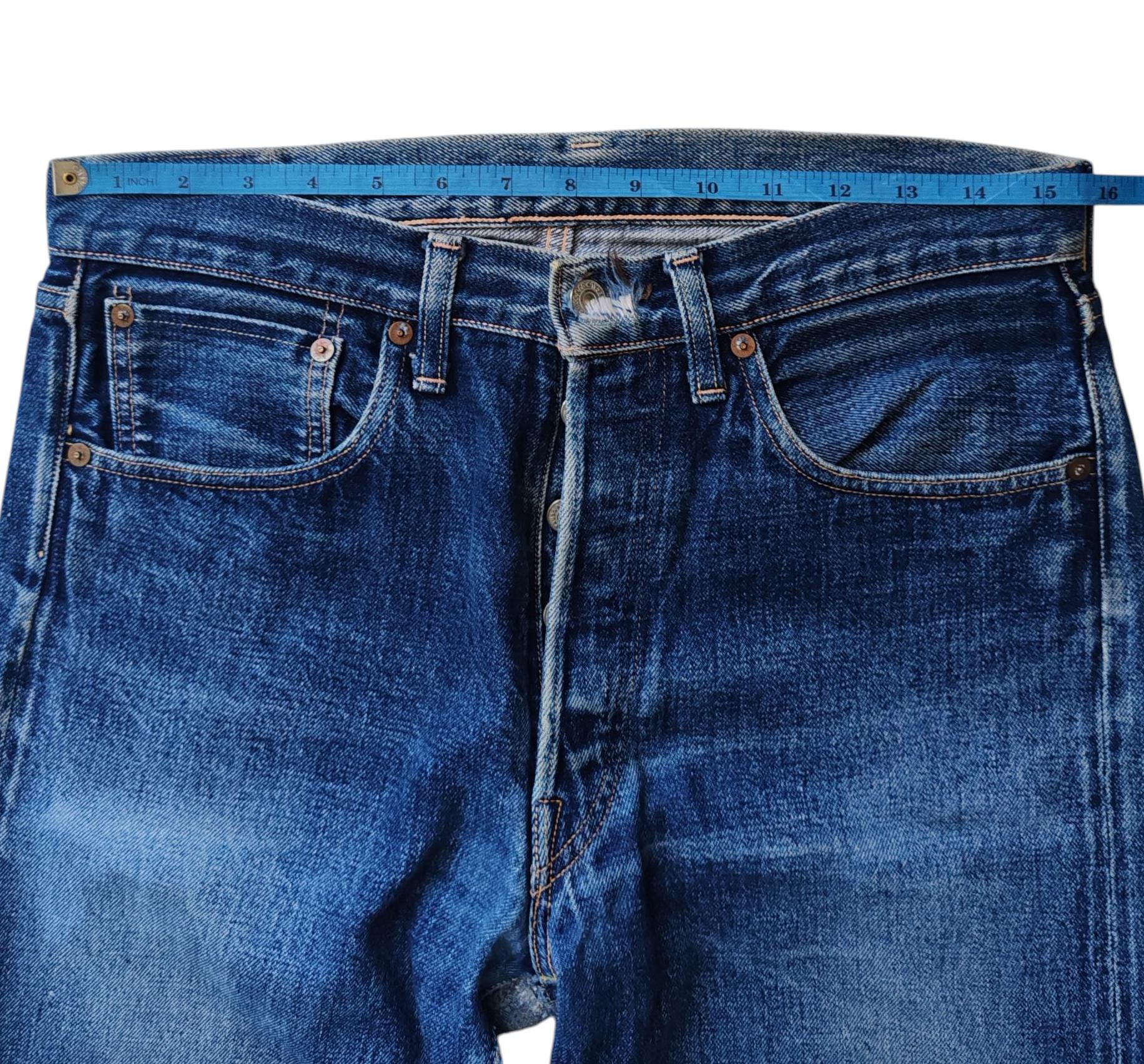 LEVI’S 501XX 1955Model 55501-0014 W34L36 LVC Levi's Vintage Clothing Big E 1955 501 XX Raw Selvedge