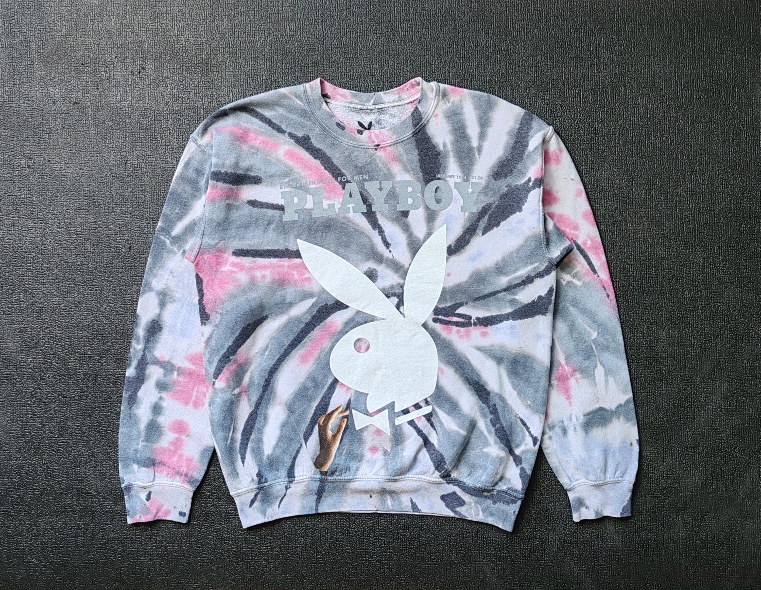 Bunny Hoodie Playboy Tie Dye Sweatshirt Playboy X PacSun Spiral