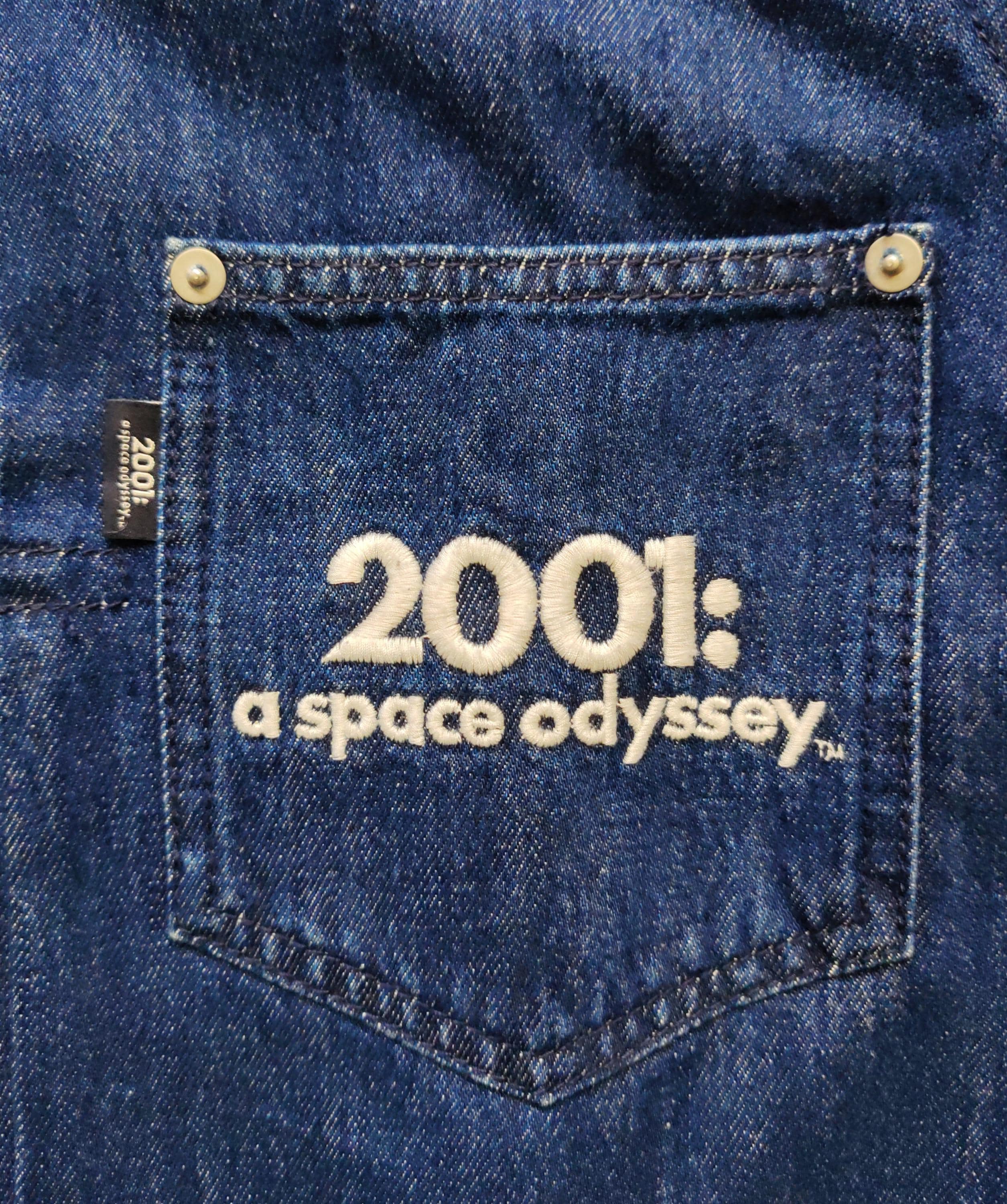 2001: A Space Odyssey Denim Jacket Size Small Rare Japan Type 1 