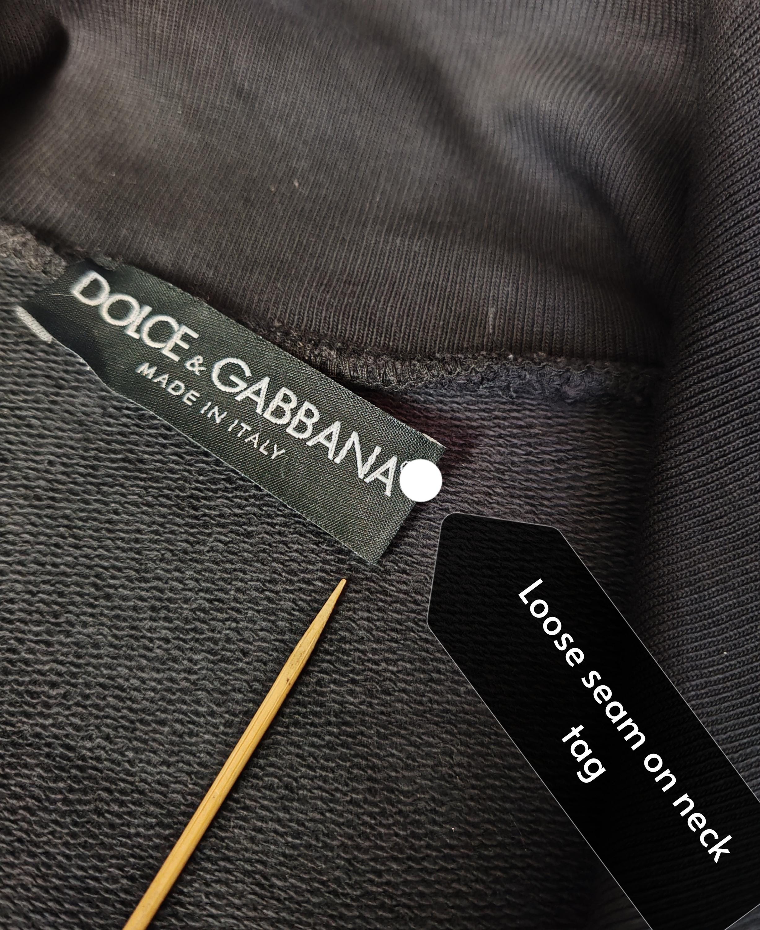 Dolce and Gabbana D&G Gym Collection Distressed Style Zipper Dolce and Gabbana D&G Gym Collection Distressed Style Zipper