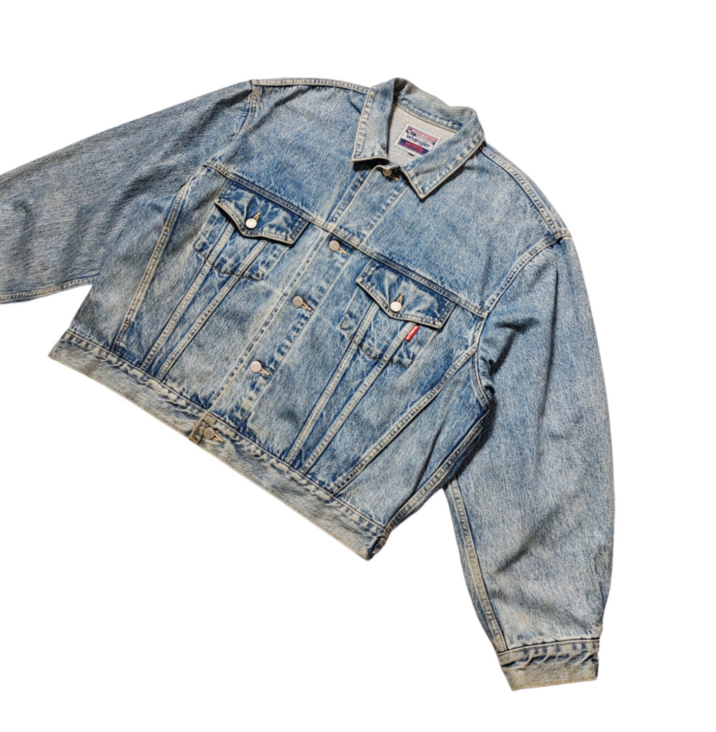 ✅USA製 90s vintage denim tracker jacket 90S Denim Tracker Jacket | eBay