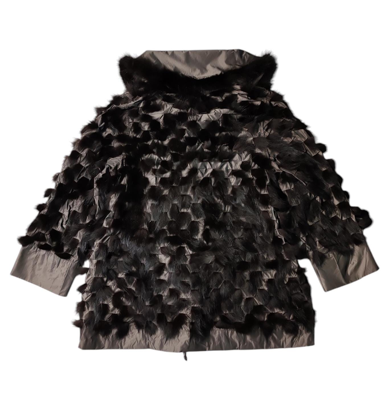 Seninon Japan Jacket Faux Fur Japan Winter Button Se Ninon Sweater