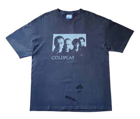 Rare Coldplay Vintage 2003 A Rush of Blood to the Head Tour T
