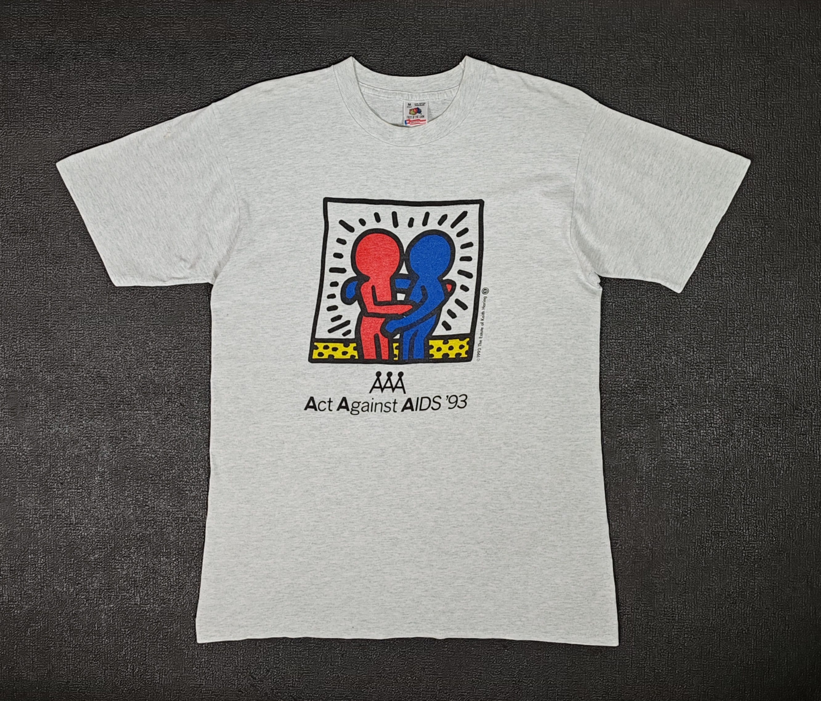 80s STOP AIDS T-shirt | What'z up