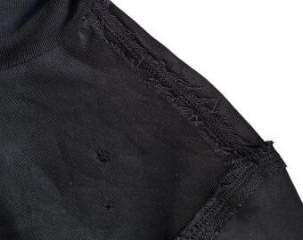 Dolce and Gabbana D&G Gym Collection Distressed Style Zipper Black