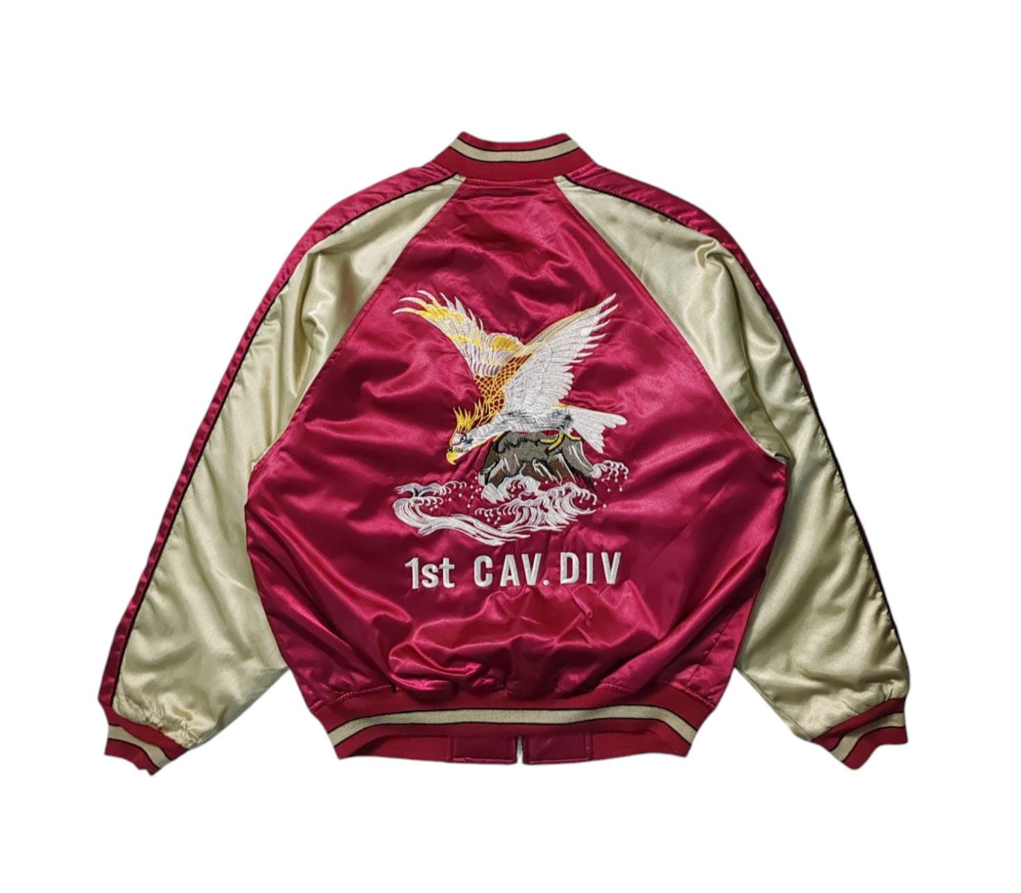 Shoot One Japanese Sukajan Jacket Size Medium Vintage