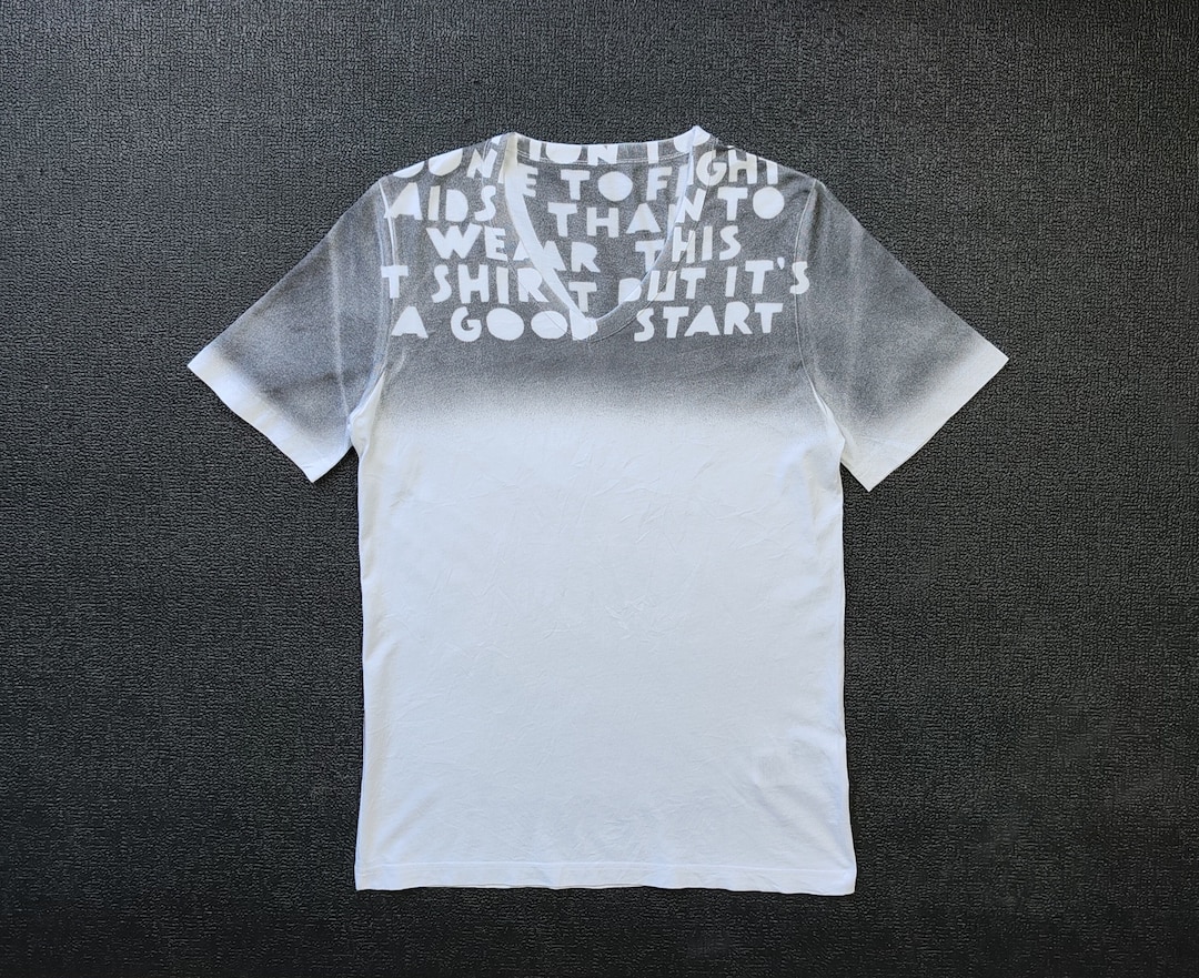 ◾︎ Maison Margielaメゾン・マルジェラAIDS Charity T MAISON MARTIN MARGIELA T Shirt Aids Charity Campaign