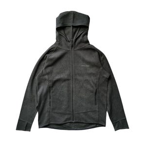 Mont Bell Japan Vintage Fleece Hoodie Sweater size Small Japanese Mont- Bell Outdoor Climaplus Olive Green Winter Outerwear Sweater