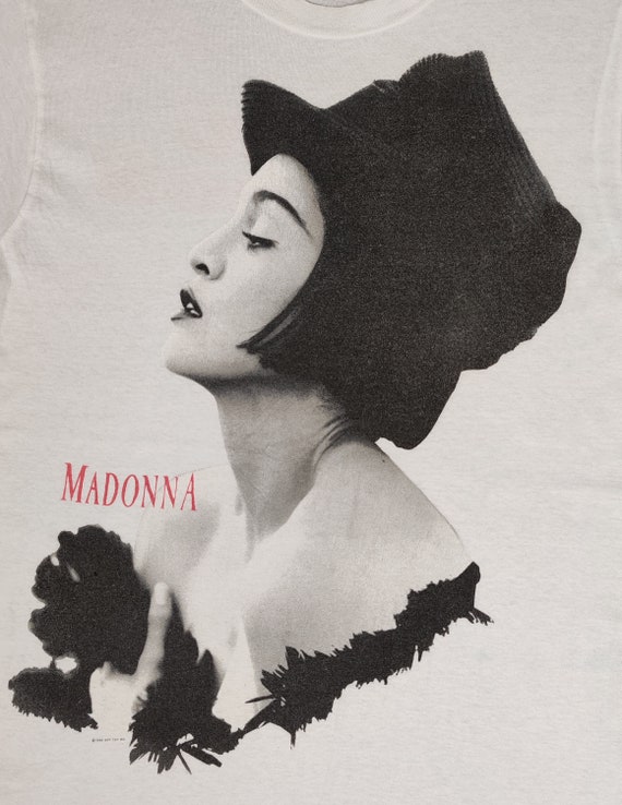 Rare 1990 Madonna Blond Ambition Vintage T shirt … - image 4
