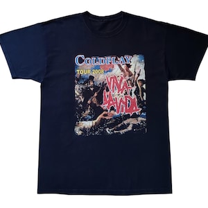 Coldplay Shirt Viva La Vida - Etsy