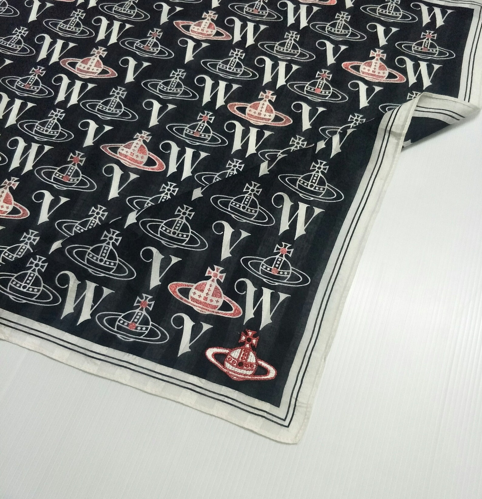 Vintage VIVIENNE WESTWOOD Monogram Logo Motive motive cotton Etsy