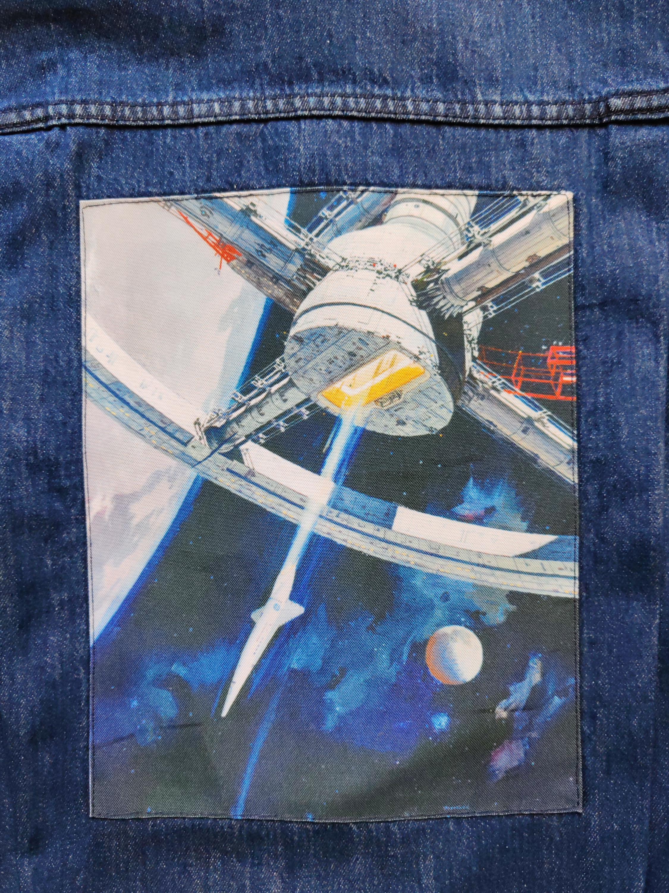 2001: A Space Odyssey Denim Jacket Size Small Rare Japan Type 1 