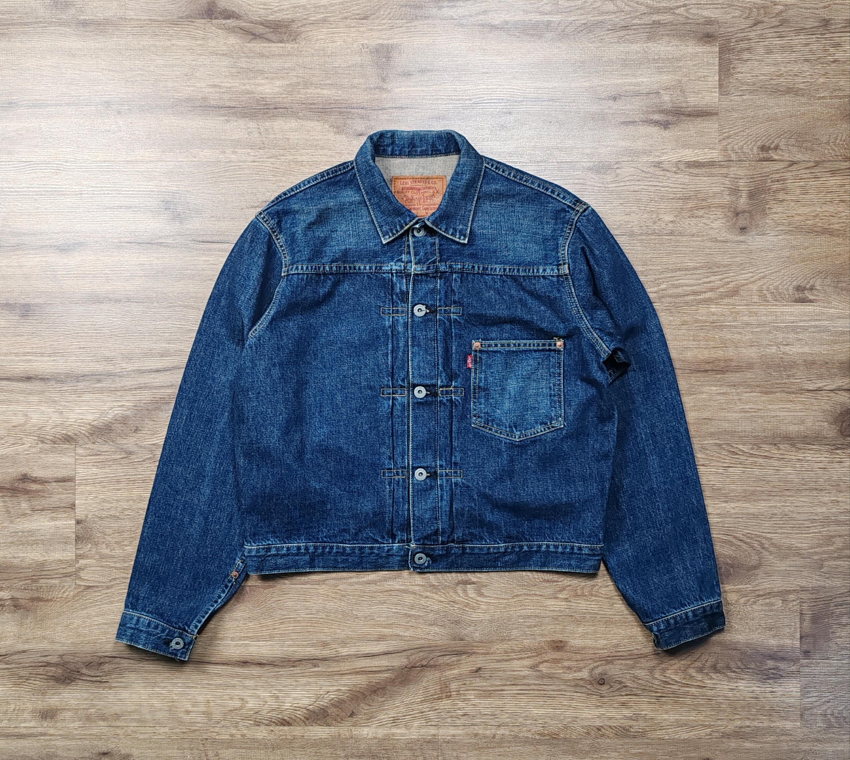 Vintage Levi's Big E 506 Type 1 Japan Denim Trucker Jacket Vintage Levi's Big E 506 Type 1 Japan Denim Trucker Jacket