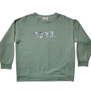 90s Snoopy Vintage Sweatshirt size Medium 1990s Cute Cartoon America's Greatest Dog Movie Green Pullover Sweater
