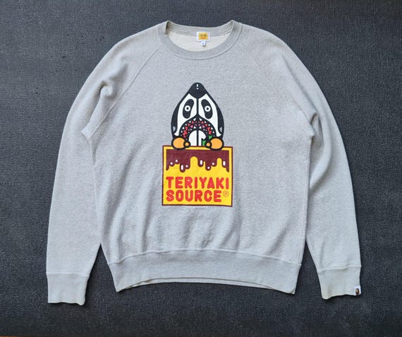 A BATHING APE TERIYAKI BOYZ スウェット　Mサイズ Bathing Ape Teriyaki Source Japan Sweatshirt Size Medium Bape Nigo