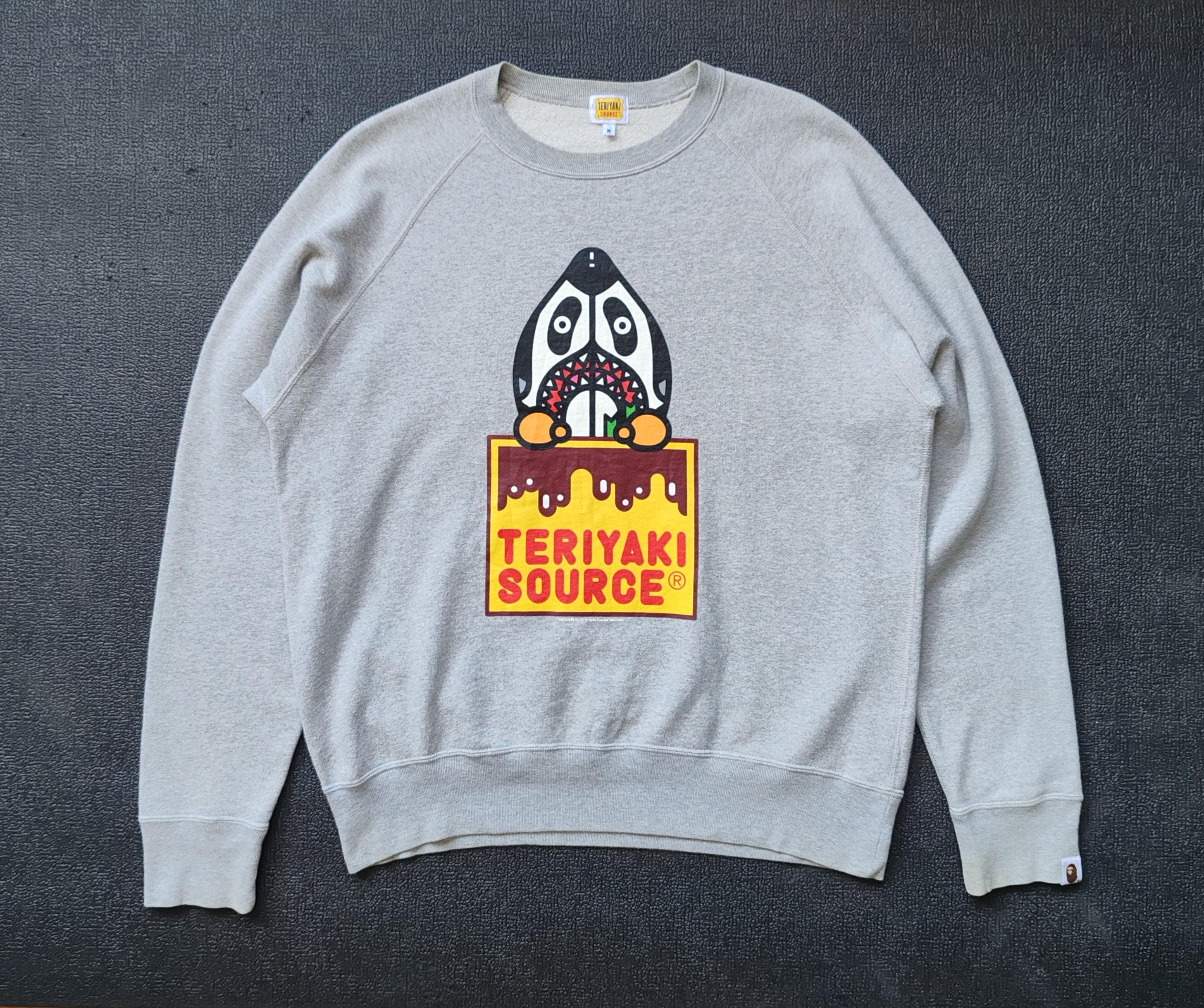 Bathing Ape Teriyaki Source Japan Sweatshirt Size Medium Bape Nigo