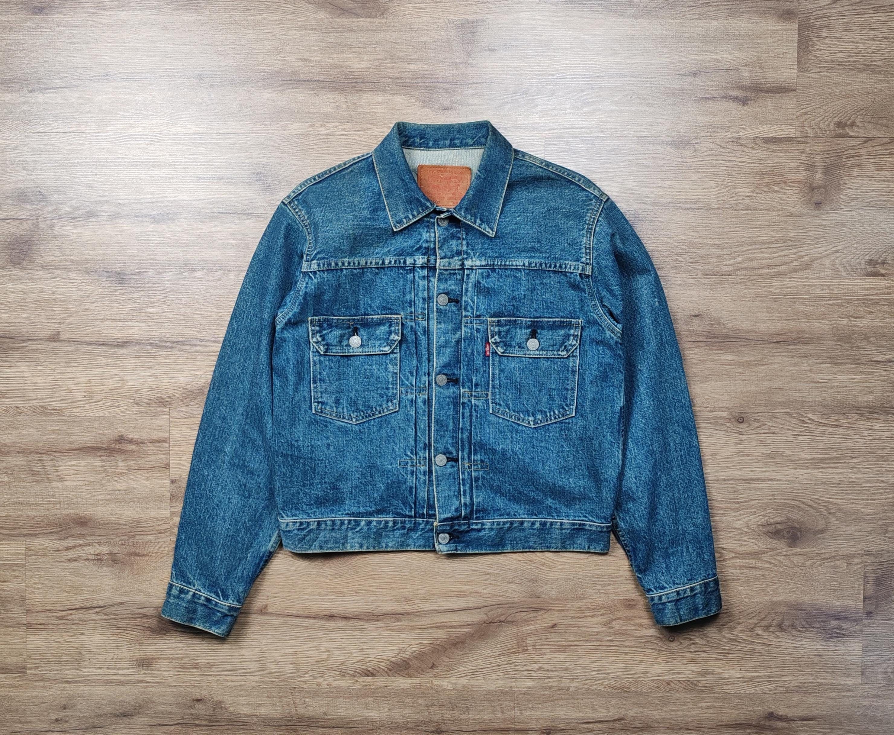 Vintage Levi's Big E 507 XX Type 2 Japan Denim Trucker Vintage Levi's Big E 507 XX Type 2 Japan Denim Trucker