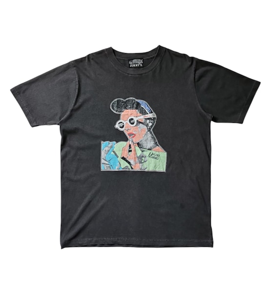 Jimmy Z Malibu Maniacs T Shirt Size Large to XL 90s Distressed