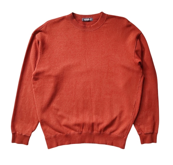 Issey Miyake, ISSEY MIYAKE Mens On Limits Vintage 80s Sweatshirt Size S to M 1980s IM Japanese Designer Pullover Crewneck Sweater