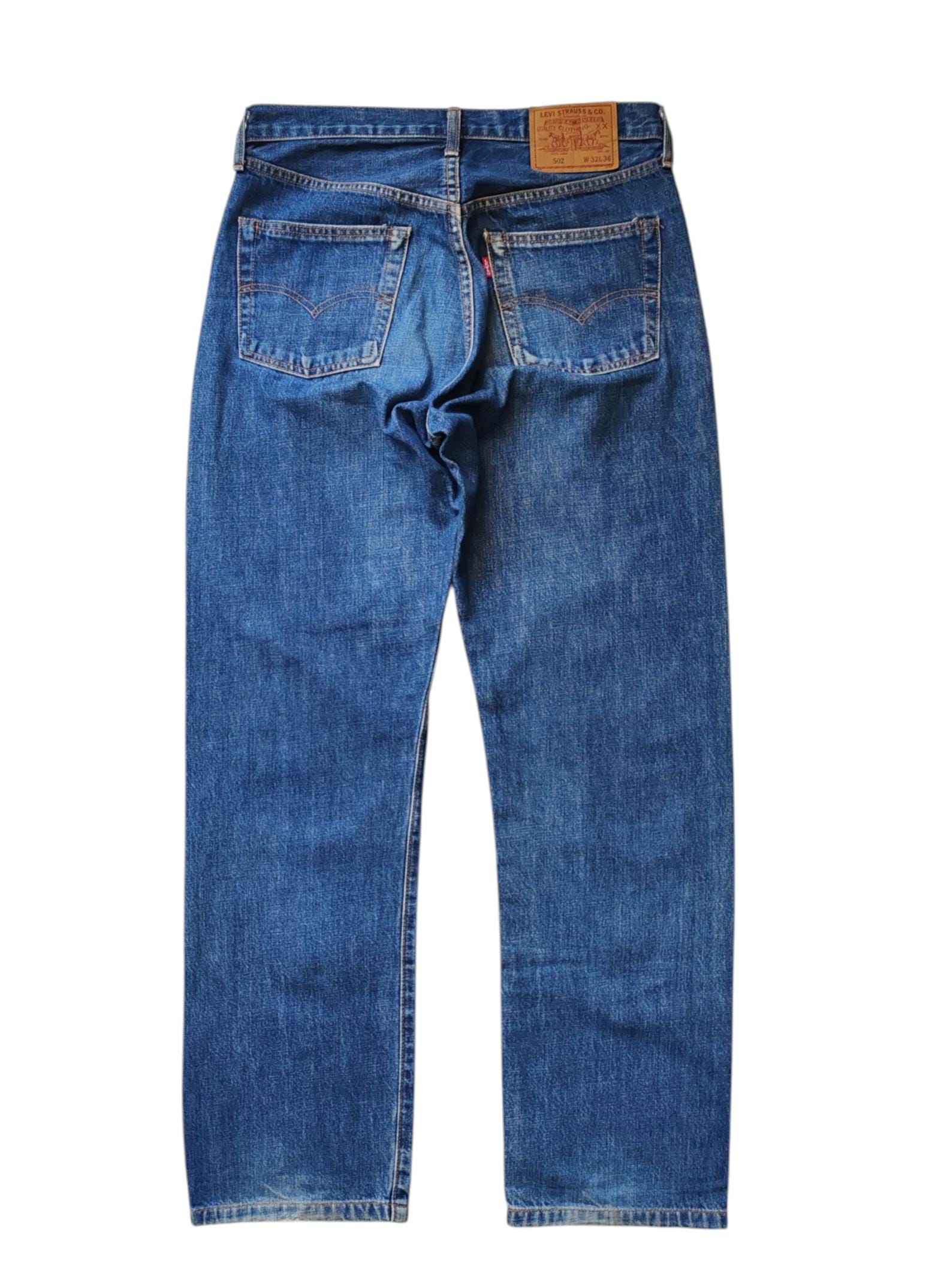 Vintage 90s Levi's 502XX Jeans Size 30 in Waist / Faded Distressed