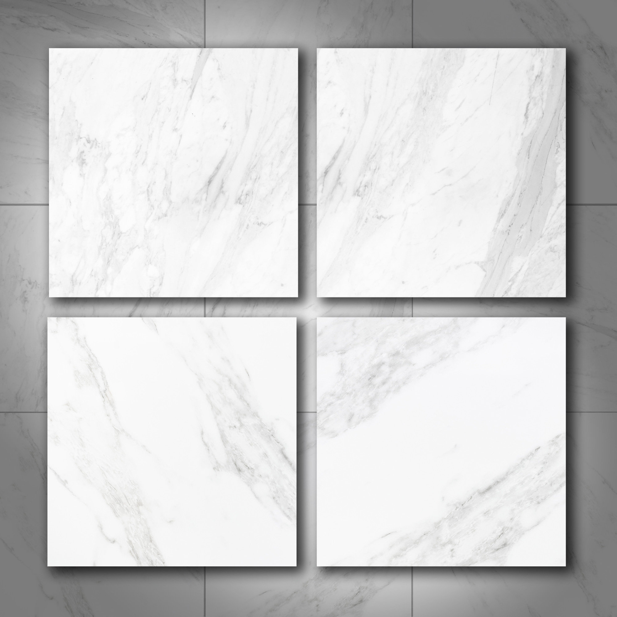 Floor Tile Stickers PACK OF 12 for Kitchen Bathroom / Non Etsy Australia