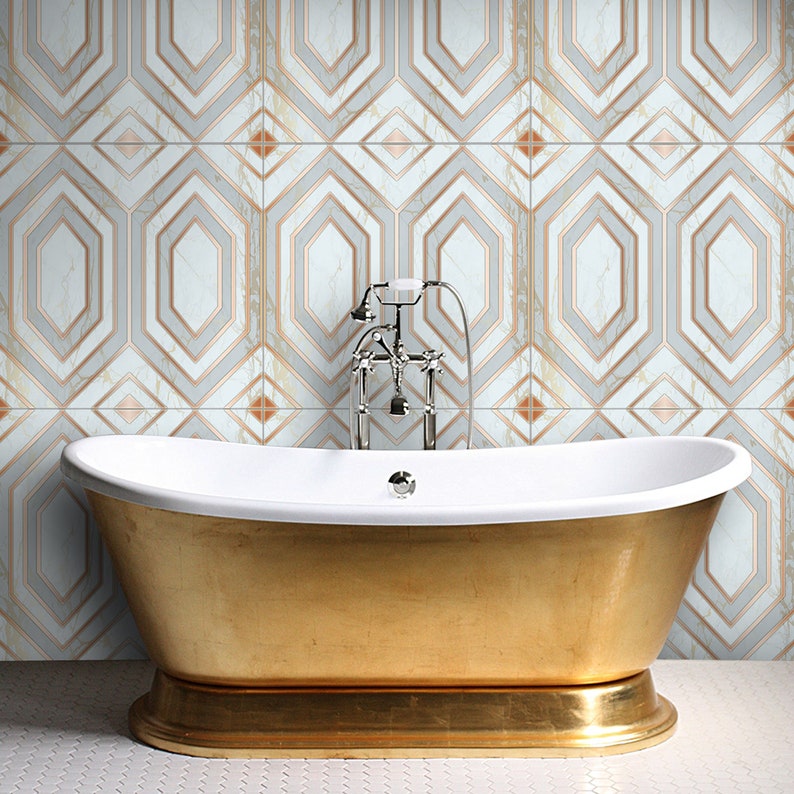 Wall Tile Stickers Decals for Kitchen Bathroom or Backsplash Etsy