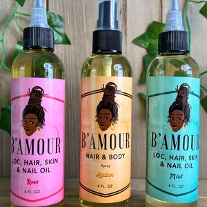 B&#39;Amour Oils for Hair & Body