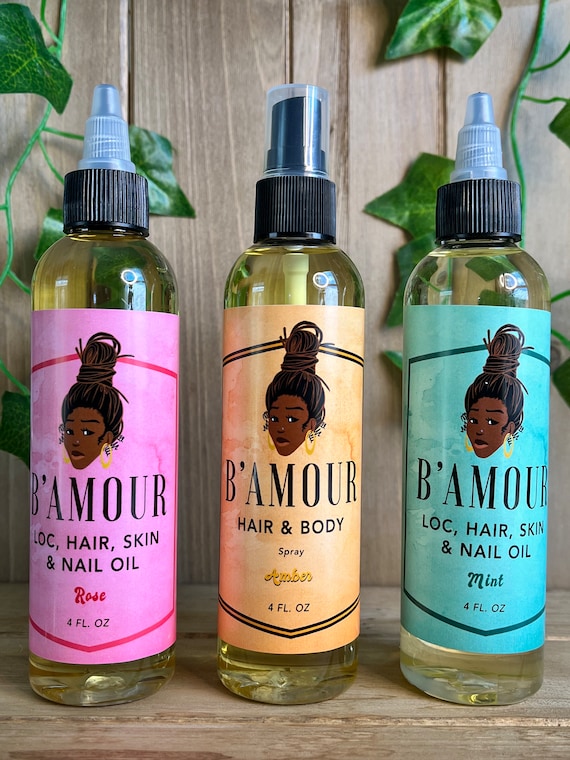 B'amour Oils for Hair & Body