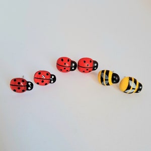 Mini Bug Earrings