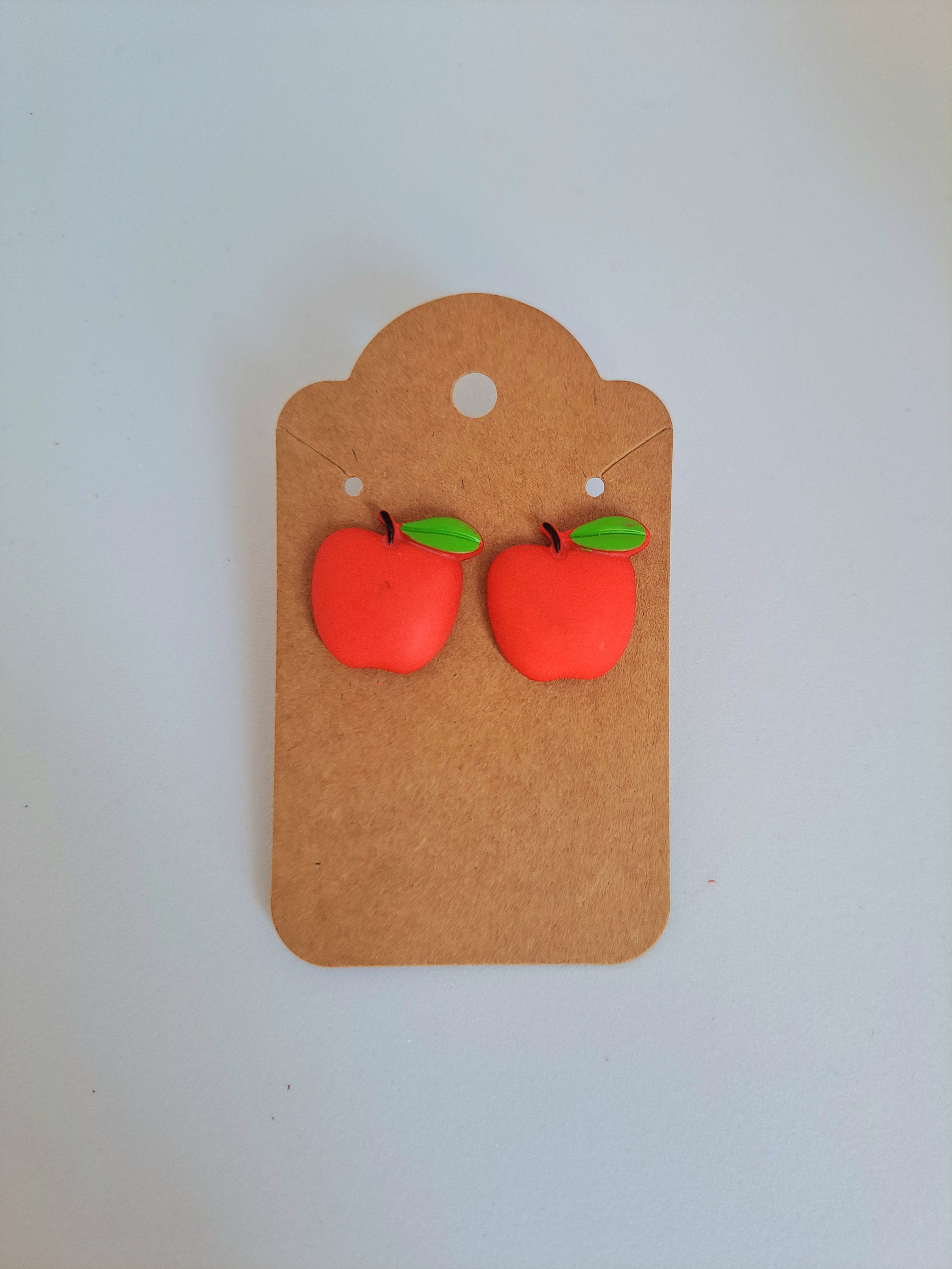 Apple earrings