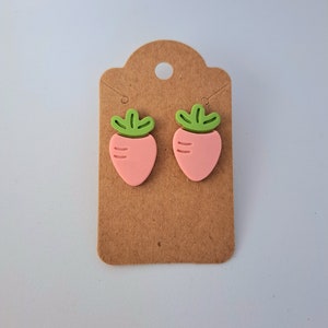 Cute Muted Carrot Earring