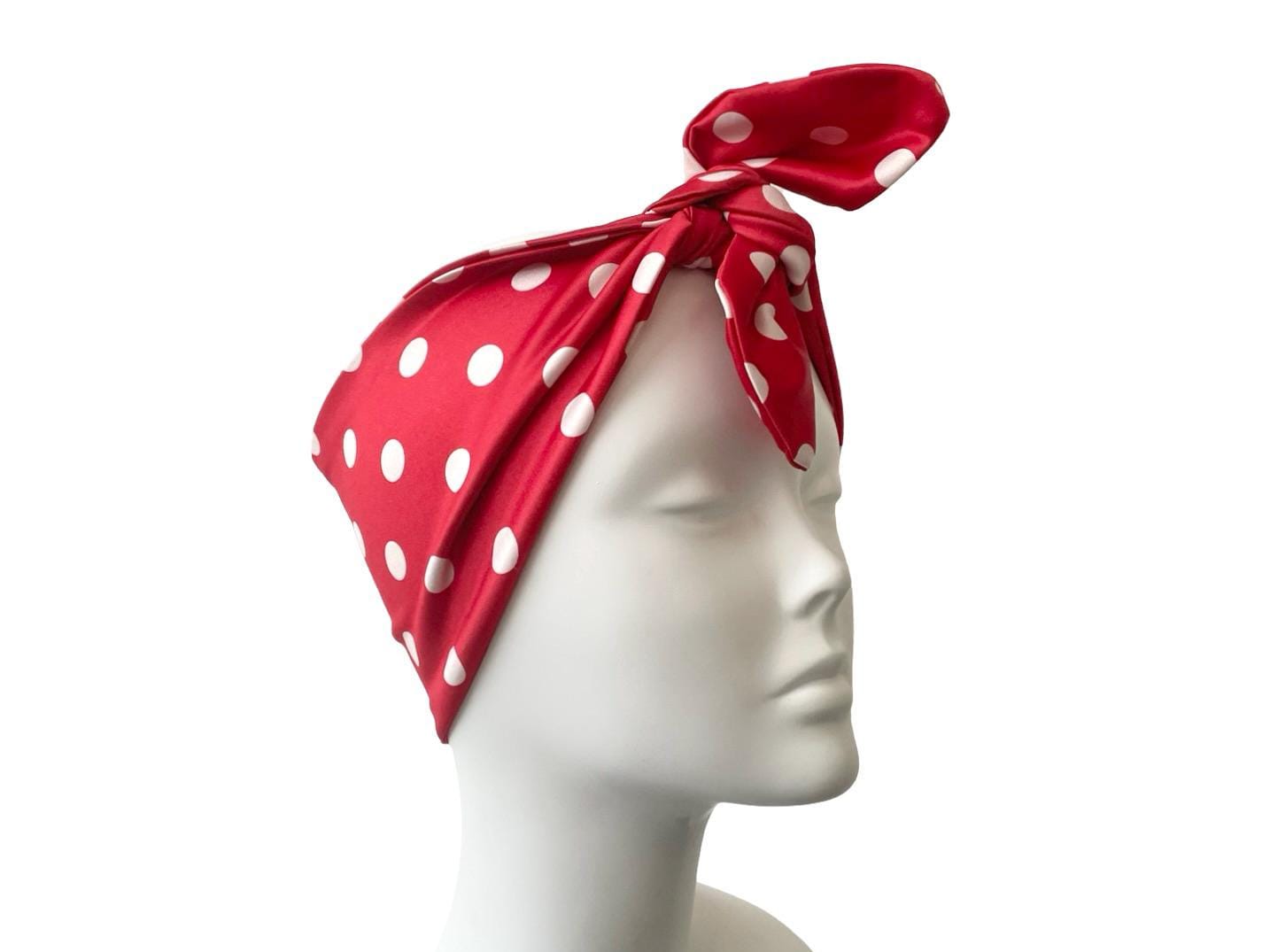 how to tie a bandana like rosie the riveter